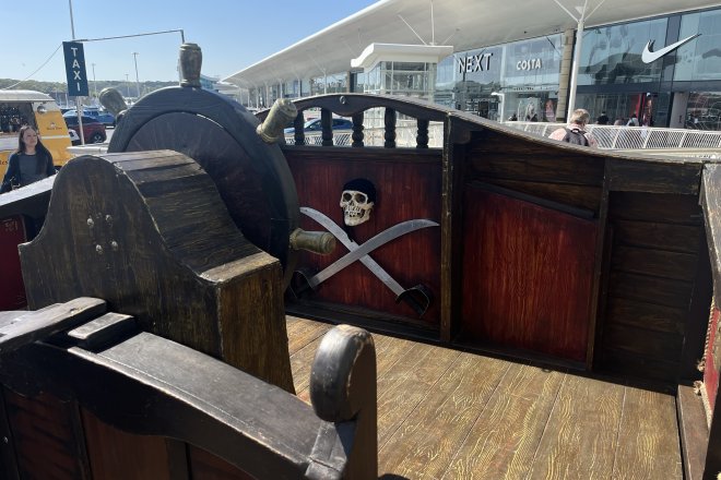 Pirate-themed Shopping Centre Activation Odin Events