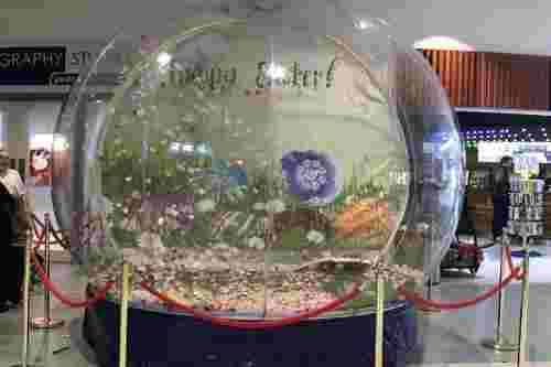 Easter snow globe hire, Odin Events
