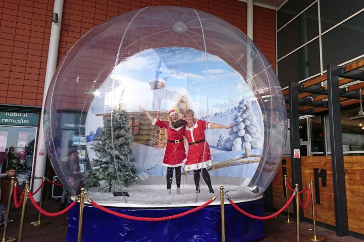 How Big is Our Big Snow Globe?