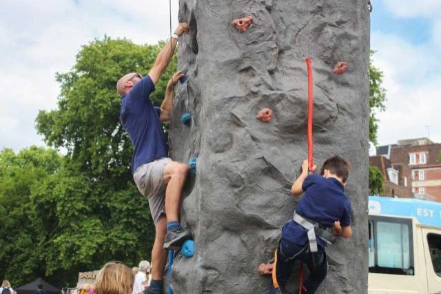 What is the Height of Our Mobile Rock Climbing Wall?