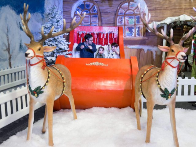 Accessible Santa's Sleigh by Odin Events