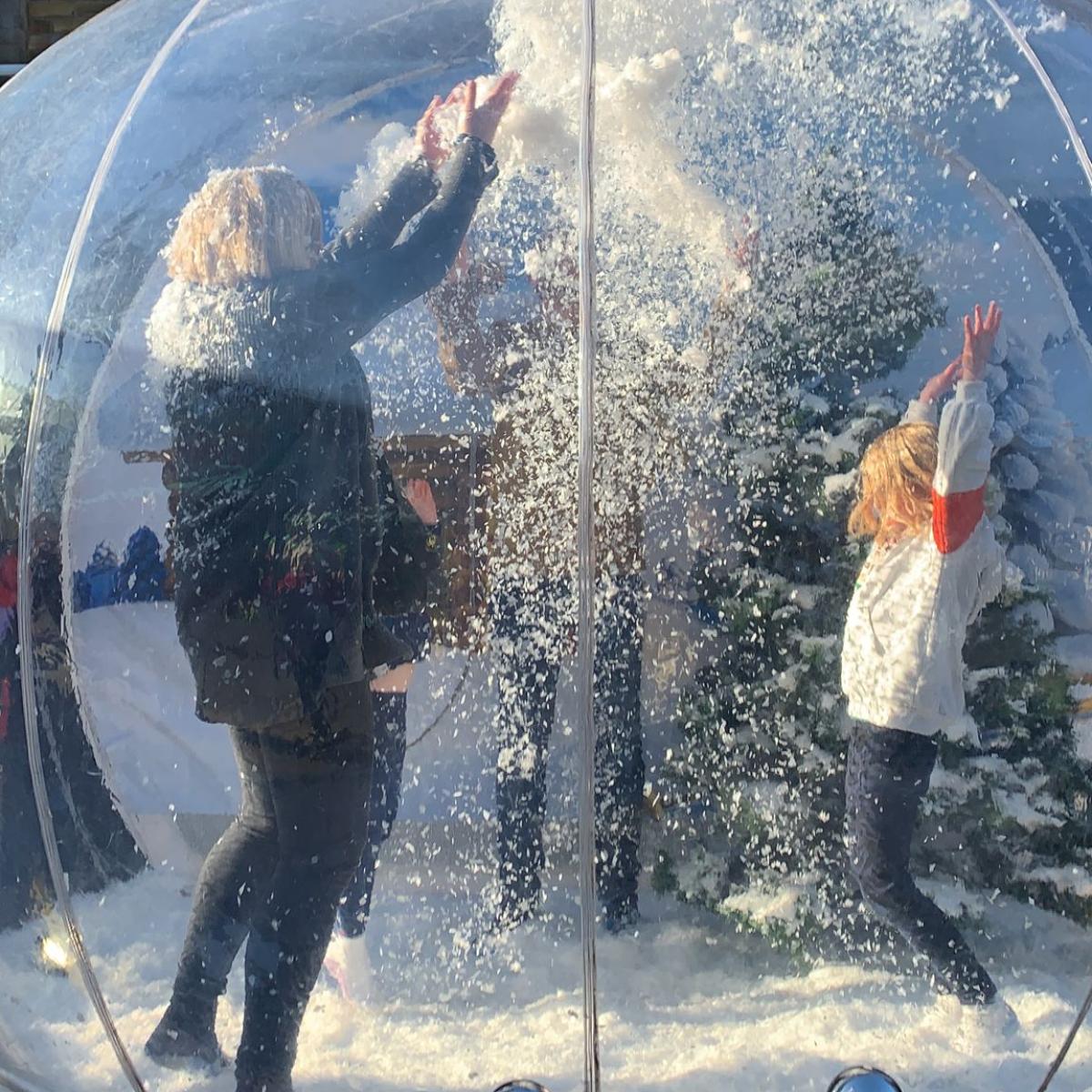 What is the Fake Snow Used in Our Snow Globe Displays? | Odin Events