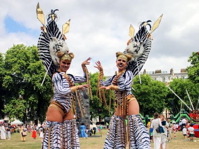 Stilt Walkers